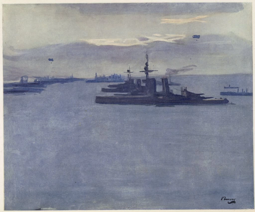 Il Fiordo di Forth, wind, 1917